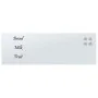 Pizarra magnética de pared vidrio templado blanco 80x30 cm de , Pizarras blancas - Ref: Foro24-4008624, Precio: 32,91 €, Desc...