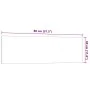 Pizarra magnética de pared vidrio templado blanco 80x30 cm de , Pizarras blancas - Ref: Foro24-4008624, Precio: 32,91 €, Desc...