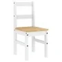 Juego de comedor Panama 7 pzas madera maciza de pino blanco de , muebles para cocinas y comedores - Ref: Foro24-3345193, Prec...