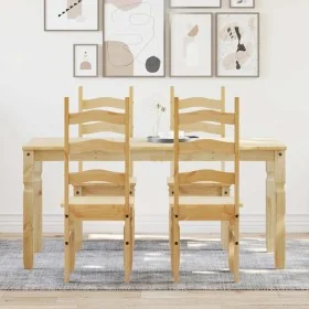 Juego de comedor Panama 5 pzas madera maciza de pino de , muebles para cocinas y comedores - Ref: Foro24-3345203, Precio: 442...