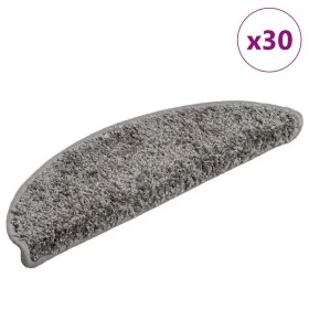 Alfombrilla escalera 30 uds Gris 56x17x3 cm de , Alfombrillas para escalones - Ref: Foro24-3365799, Precio: 127,79 €, Descuen...
