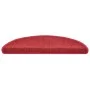 Alfombrilla escalera 30 uds rojo burdeos 56x17x3 cm de , Alfombrillas para escalones - Ref: Foro24-3365738, Precio: 108,26 €,...