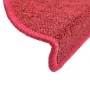 Alfombrilla escalera 30 uds rojo burdeos 56x17x3 cm de , Alfombrillas para escalones - Ref: Foro24-3365738, Precio: 108,26 €,...