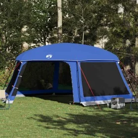 Carpa para piscina con desmontables y paredes azul 618x532 cm de , Tiendas de campaña - Ref: Foro24-4100631, Precio: 244,65 €...