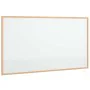 Pizarra blanca magnética con marco de madera de pino 100x55 cm de , Tablones de anuncios - Ref: Foro24-4017407, Precio: 49,14...