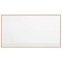 Pizarra blanca magnética con marco de madera de pino 100x55 cm de , Tablones de anuncios - Ref: Foro24-4017407, Precio: 49,14...