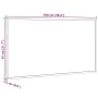 Pizarra blanca magnética con marco de madera de pino 100x55 cm de , Tablones de anuncios - Ref: Foro24-4017407, Precio: 49,14...