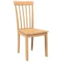 Sillas de comedor 2 uds madera maciza natural caucho de , Sillas de comedor - Ref: Foro24-4102390, Precio: 119,10 €, Descuent...
