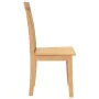 Sillas de comedor 2 uds madera maciza natural caucho de , Sillas de comedor - Ref: Foro24-4102390, Precio: 119,10 €, Descuent...