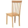 Sillas de comedor 2 uds madera maciza natural caucho de , Sillas de comedor - Ref: Foro24-4102390, Precio: 119,10 €, Descuent...