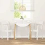 Sillas de comedor 2 unidades madera maciza de caucho blanco de , Sillas de comedor - Ref: Foro24-4102513, Precio: 173,22 €, D...