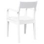 Sillas de comedor 2 unidades madera maciza de caucho blanco de , Sillas de comedor - Ref: Foro24-4102513, Precio: 173,22 €, D...