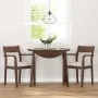 Sillas de comedor con cojines 2 uds madera maciza marrón caucho von , Essstühle - Ref: Foro24-4102507, Preis: 174,13 €, Rabat...