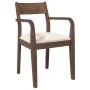 Sillas de comedor con cojines 2 uds madera maciza marrón caucho von , Essstühle - Ref: Foro24-4102507, Preis: 174,13 €, Rabat...