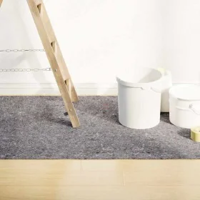 Felpa antideslizante para pintores 2 uds 515 cm 180 g/m² gris de , Láminas y franjas protectoras para suelos - Ref: Foro24-33...