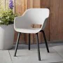 Silla de jardín Keter con patas de metal "Noa" 2 uds blanco de , Sillas de jardín - Ref: Foro24-447618, Precio: 151,38 €, Des...