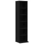 Estantería para CDs madera contrachapada roble negro 21x20x88cm de , Almacenamiento para CD y DVD - Ref: Foro24-862421, Preci...