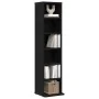 Estantería para CDs madera contrachapada roble negro 21x20x88cm de , Almacenamiento para CD y DVD - Ref: Foro24-862421, Preci...