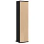 Estantería para CDs madera contrachapada roble negro 21x20x88cm de , Almacenamiento para CD y DVD - Ref: Foro24-862421, Preci...