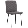 Sillas de comedor 4 unidades cuero sintético gris de , Sillas de comedor - Ref: Foro24-3315215, Precio: 168,59 €, Descuento: %