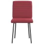 Sillas comedor 4 unidades cuero sintético rojo tinto de , Sillas de comedor - Ref: Foro24-3315269, Precio: 168,18 €, Descuent...