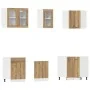 Set de muebles cocina 11 pzas madera ingeniería roble artesanal de , Armarios de cocina - Ref: Foro24-3328576, Precio: 648,97...