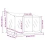 Nido para gallinas con 3 compartimentos plateado galvanizado de , Jaulas y habitáculos para animales pequeños - Ref: Foro24-8...