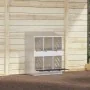 Nido para gallinas con 6 compartimentos plateado galvanizado de , Jaulas y habitáculos para animales pequeños - Ref: Foro24-8...