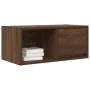 Mueble de TV madera contrachapada roble marrón 60x31x25,5 cm de , Muebles TV - Ref: Foro24-861448, Precio: 42,87 €, Descuento: %
