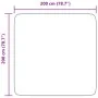 Alfombra peluda de pelo largo NAVARRA beige 200x200cm poliéster de , Alfombras - Ref: Foro24-4102877, Precio: 55,20 €, Descue...
