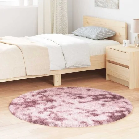 Alfombra de pelo largo NAVARRA rosa polvoriento 120x120 cm de , Alfombras - Ref: Foro24-4102905, Precio: 24,41 €, Descuento: %