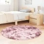 Alfombra de pelo largo NAVARRA rosa polvoriento 120x120 cm de , Alfombras - Ref: Foro24-4102905, Precio: 24,41 €, Descuento: %