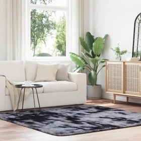 Alfombra de pelo largo NAVARRA gris oscuro 200x200 cm poliéster by , Rugs - Ref: Foro24-4102880, Price: 56,02 €, Discount: %