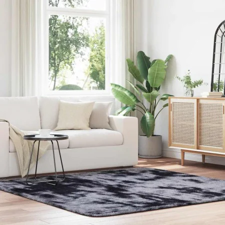 Alfombra de pelo largo NAVARRA gris oscuro 200x200 cm poliéster de , Alfombras - Ref: Foro24-4102880, Precio: 56,02 €, Descue...