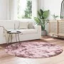 Alfombra de pelo largo NAVARRA rosa polvoriento 160x160 cm de , Alfombras - Ref: Foro24-4102913, Precio: 34,59 €, Descuento: %