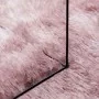 Alfombra de pelo largo NAVARRA rosa polvoriento 160x160 cm de , Alfombras - Ref: Foro24-4102913, Precio: 34,59 €, Descuento: %
