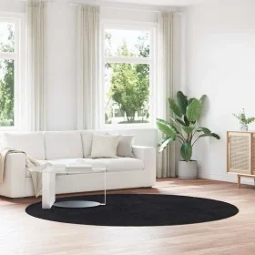 Alfombra peluda de pelo largo NAVARRA negra 240x240cm poliéster de , Alfombras - Ref: Foro24-4102926, Precio: 69,97 €, Descue...
