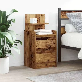 Mesillas de noche con 2 cajones 2 uds madera vieja 38x34x80 cm von , Nachttische - Ref: Foro24-861370, Preis: 93,97 €, Rabatt: %