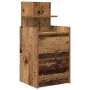 Mesillas de noche con 2 cajones 2 uds madera vieja 38x34x80 cm de , Mesitas de noche - Ref: Foro24-861370, Precio: 93,97 €, D...