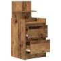 Mesillas de noche con 2 cajones 2 uds madera vieja 38x34x80 cm de , Mesitas de noche - Ref: Foro24-861370, Precio: 93,97 €, D...