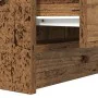Mesillas de noche con 2 cajones 2 uds madera vieja 38x34x80 cm de , Mesitas de noche - Ref: Foro24-861370, Precio: 93,97 €, D...