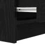 Mesillas de noche con 2 cajones 2 uds. Negro 38x34x80 cm de , Mesitas de noche - Ref: Foro24-861358, Precio: 97,84 €, Descuen...