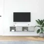 Muebles de TV 2uds madera ingeniería gris hormigón 60x31x25,5cm de , Muebles TV - Ref: Foro24-861443, Precio: 70,92 €, Descue...