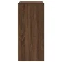 Zapatero de madera de roble marrón 57x34x76 cm de , Zapateros y organizadores de calzado - Ref: Foro24-861874, Precio: 85,32 ...