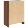 Zapatero de madera de roble marrón 57x34x76 cm de , Zapateros y organizadores de calzado - Ref: Foro24-861874, Precio: 85,32 ...
