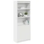 Aparador alto madera de ingeniería blanco 70x35x180 cm de , Aparadores - Ref: Foro24-3328471, Precio: 122,19 €, Descuento: %