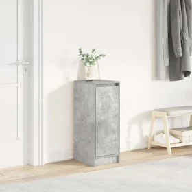 Zapatero gris hormigón 29,5x34x76 cm madera de ingeniería de , Zapateros y organizadores de calzado - Ref: Foro24-861862, Pre...