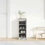 Zapatero gris hormigón 29,5x34x76 cm madera de ingeniería de , Zapateros y organizadores de calzado - Ref: Foro24-861862, Pre...