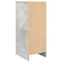 Zapatero gris hormigón 29,5x34x76 cm madera de ingeniería de , Zapateros y organizadores de calzado - Ref: Foro24-861862, Pre...