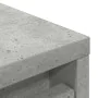 Zapatero gris hormigón 29,5x34x76 cm madera de ingeniería de , Zapateros y organizadores de calzado - Ref: Foro24-861862, Pre...